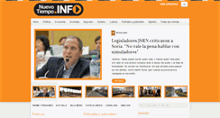 Desktop Screenshot of nuevotiempo.info